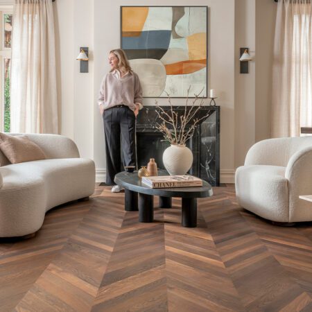 Ted Todd Residence Bloomfield - Chevron (520mm x 70mm)
