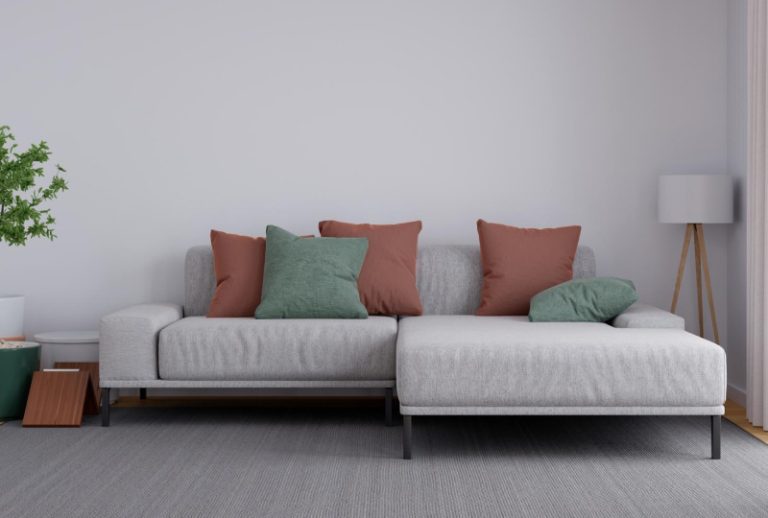 colours that go with grey carpet
