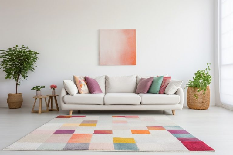carpet size for living room - image by freepik