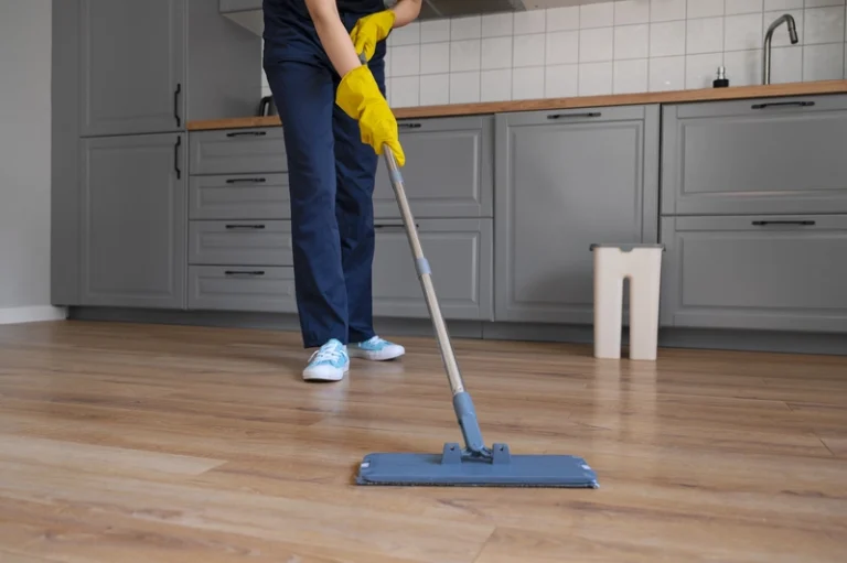 can you mop laminate flooring