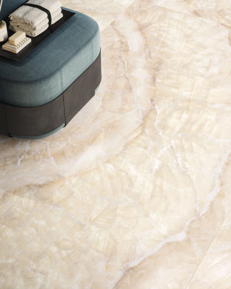 Fired Earth Onyx Lumi Ivory Polished 1200mm x 600mm
