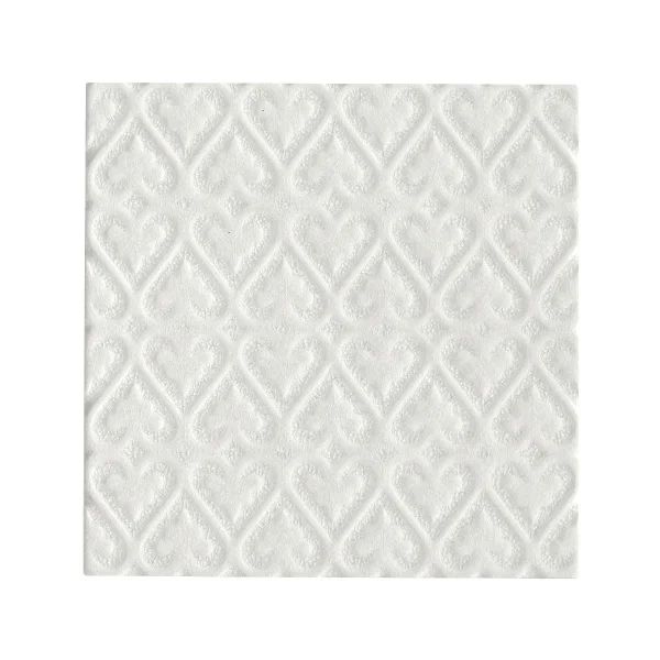 FIRED EARTH Alhambra White Decorated Tile 2