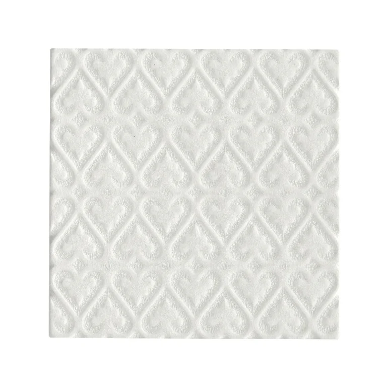 FIRED EARTH Alhambra White Decorated Tile 2