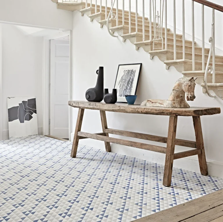FIRED EARTH Bert & May Porcelain Majadas Blue