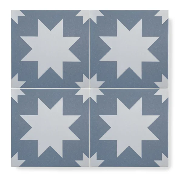 FIRED EARTH Bert & May Porcelain Pradena Blue - Image 3