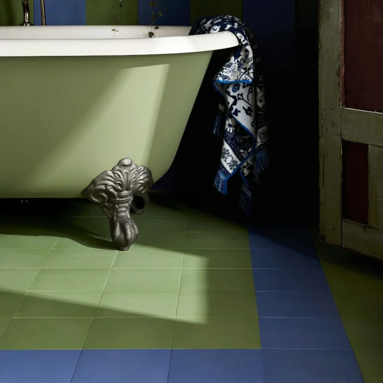FIRED EARTH Bert & May Navy Porcelain Plain Tile