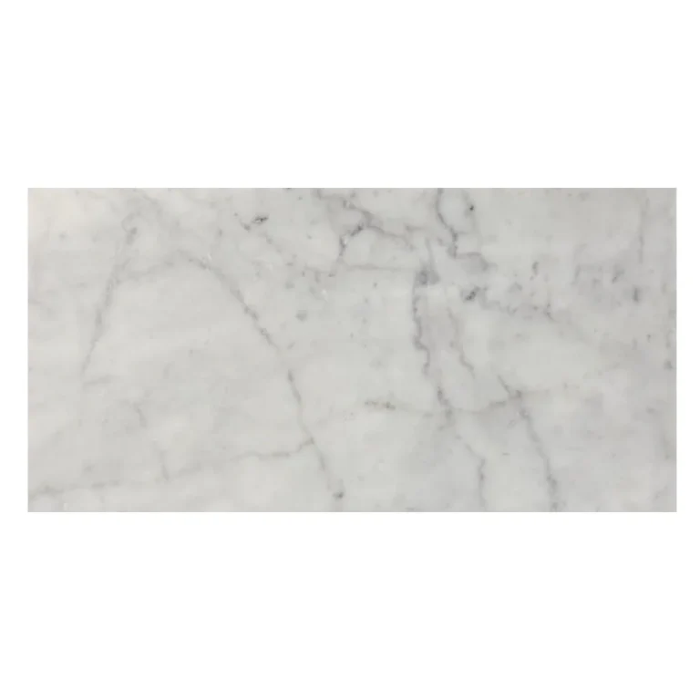 FIRED EARTH Carrara White Marble 915mm x 457mm