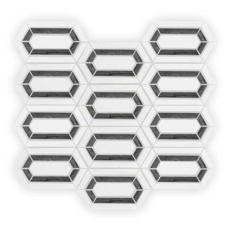 FIRED EARTH Chequers Court Double Hexagon