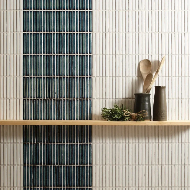 FIRED EARTH Copenhagen Kit Kat White Mosaic