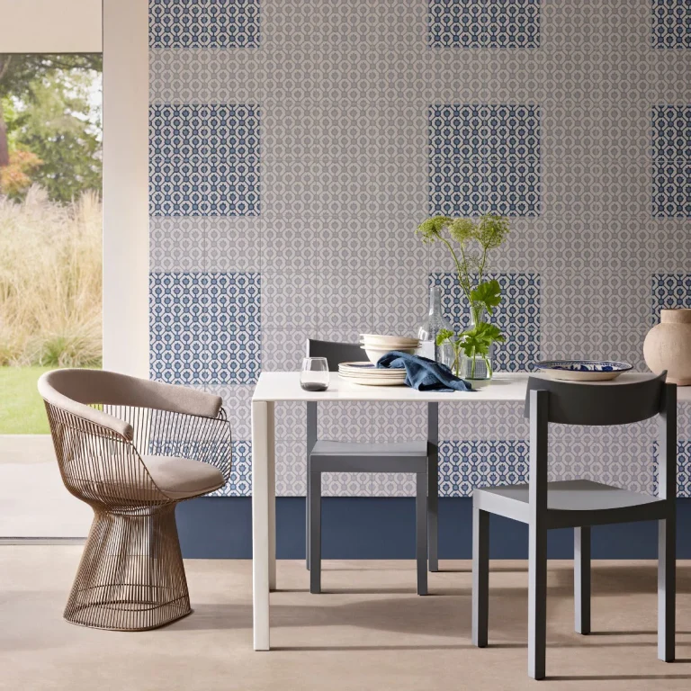 FIRED EARTH Designers Guild Jaal Sky Blue