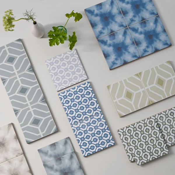 FIRED EARTH Designers Guild Shibori Graphite - Image 5