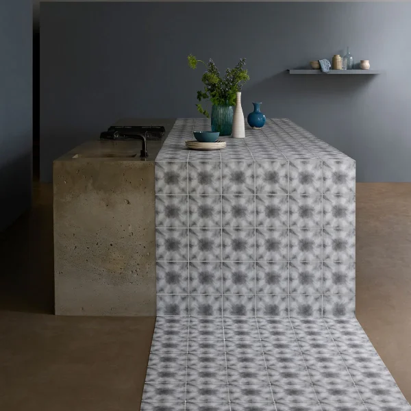 FIRED EARTH Designers Guild Shibori Graphite - Image 4