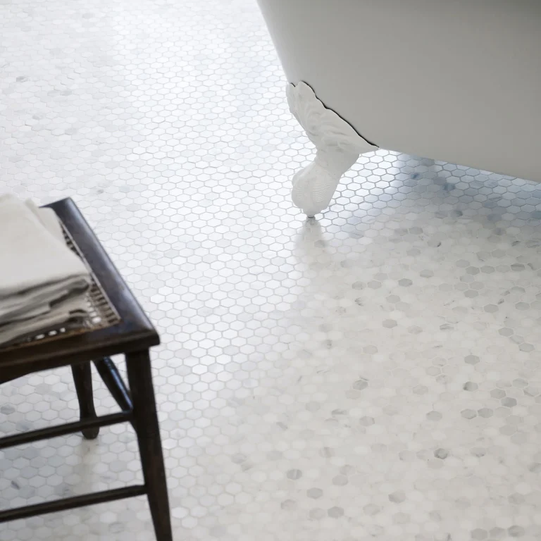 FIRED EARTH East Hampton Hexagonal Mosaic Honed