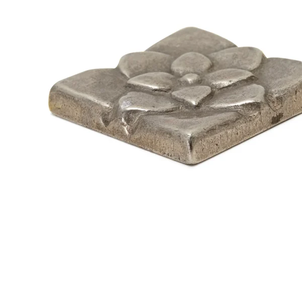 FIRED EARTH Foundry Art Lotus 50mm x 50mm - Image 2