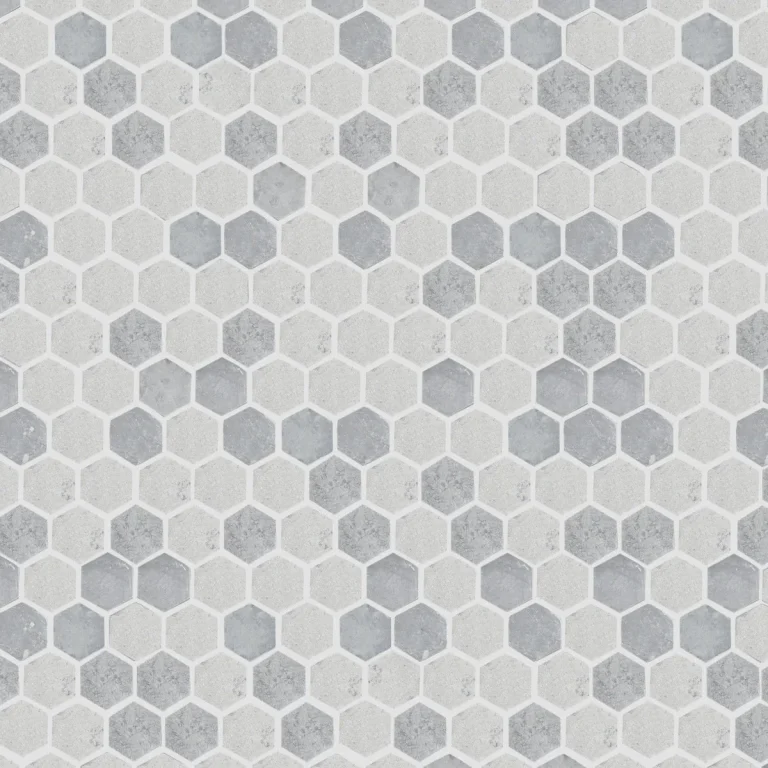 FIRED EARTH Hampton Bays Honed Hexagon Mosaic