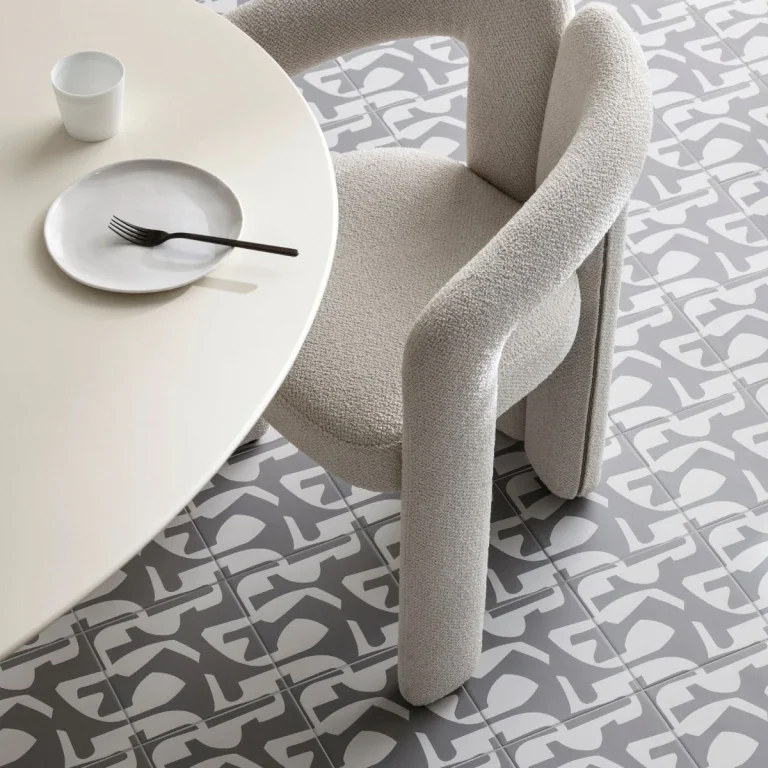FIRED EARTH Kelly Hoppen Puzzle Grey and White