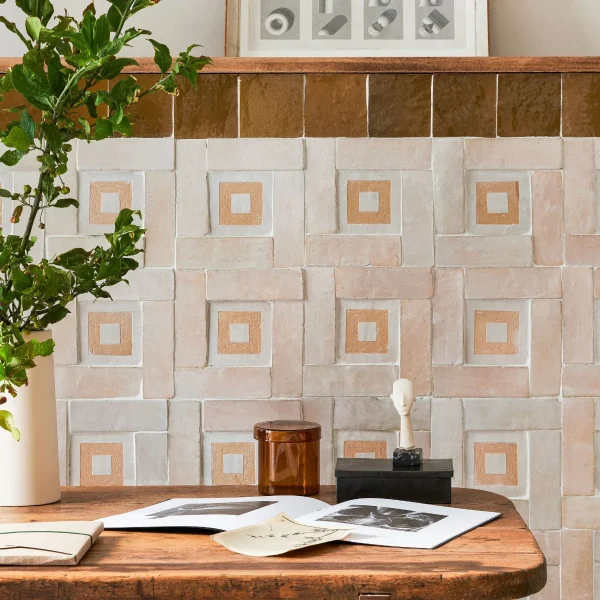 FIRED EARTH Medina Cloudy White Porton