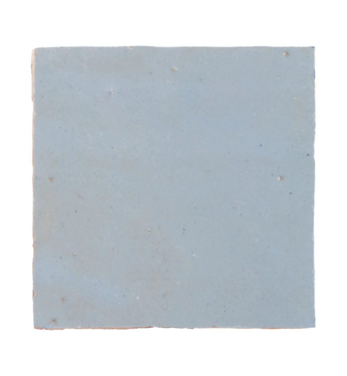 FIRED EARTH Medina Cornflower Blue Zellige Square 100mm x 100mm - Image 3