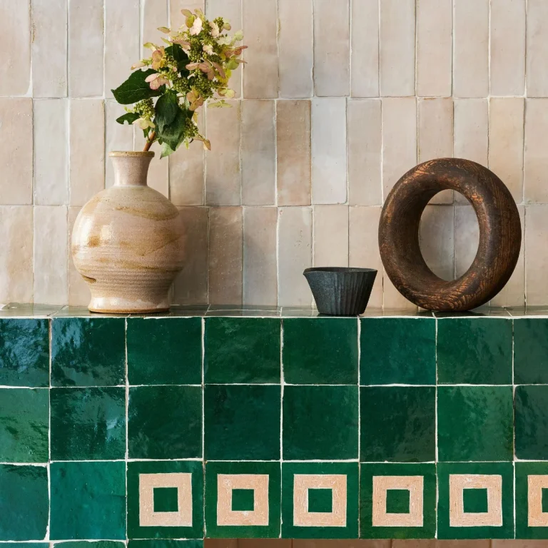 FIRED EARTH Medina Moss Green Porton