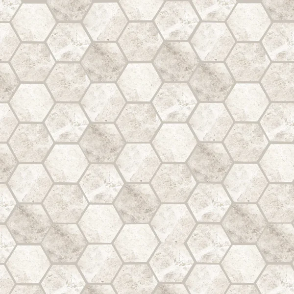 FIRED EARTH Westhampton Hexagon Mosaic Honed