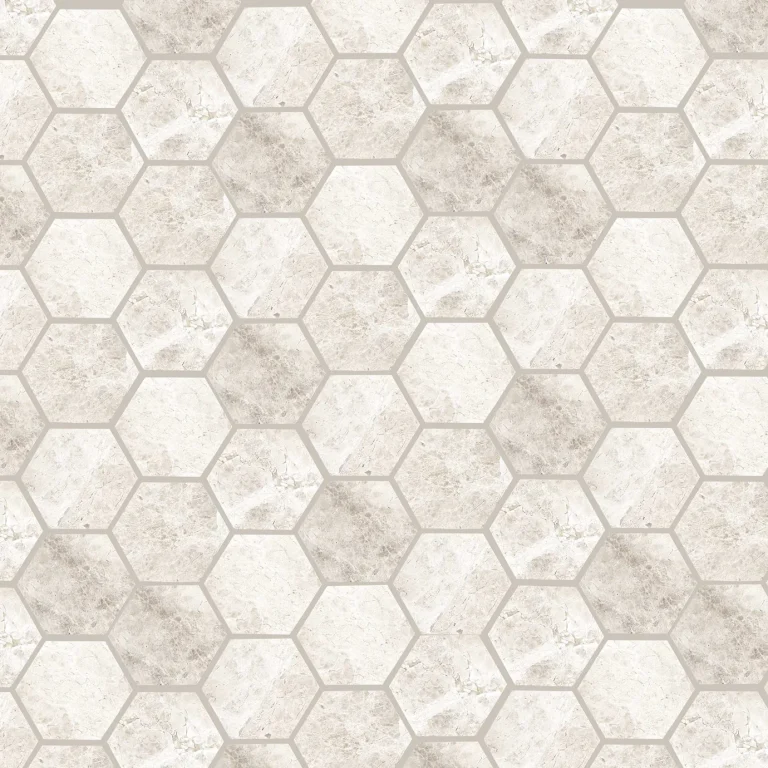 FIRED EARTH Westhampton Hexagon Mosaic Honed