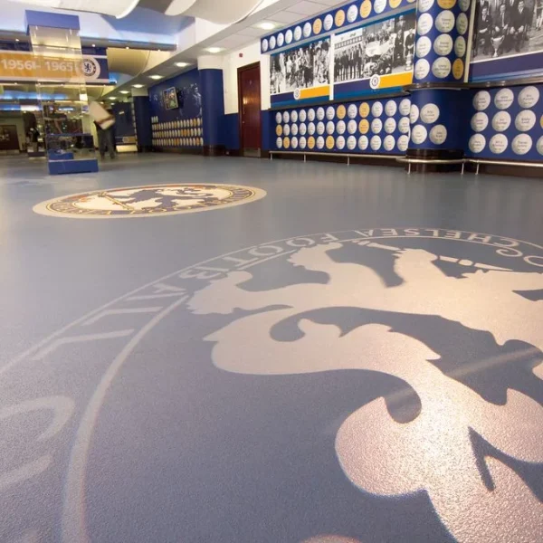 Polyflor Polysafe Standard PUR Storm Blue