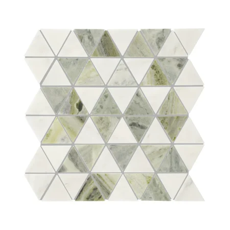FIRED EARTH SeaSpray Triangles Mosaic