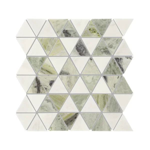 FIRED EARTH SeaSpray Triangles Mosaic - Image 2