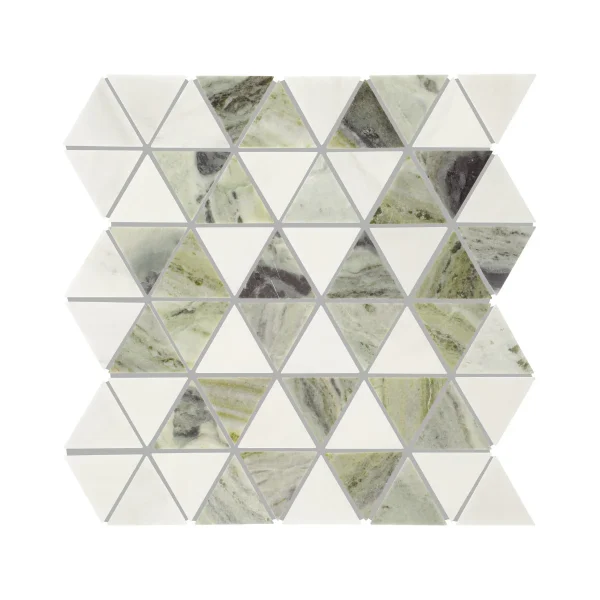 FIRED EARTH SeaSpray Triangles Mosaic - Image 4