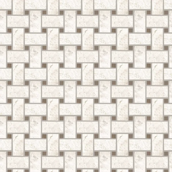 FIRED EARTH Westhampton Honed Basketweave Mosaic - Image 3