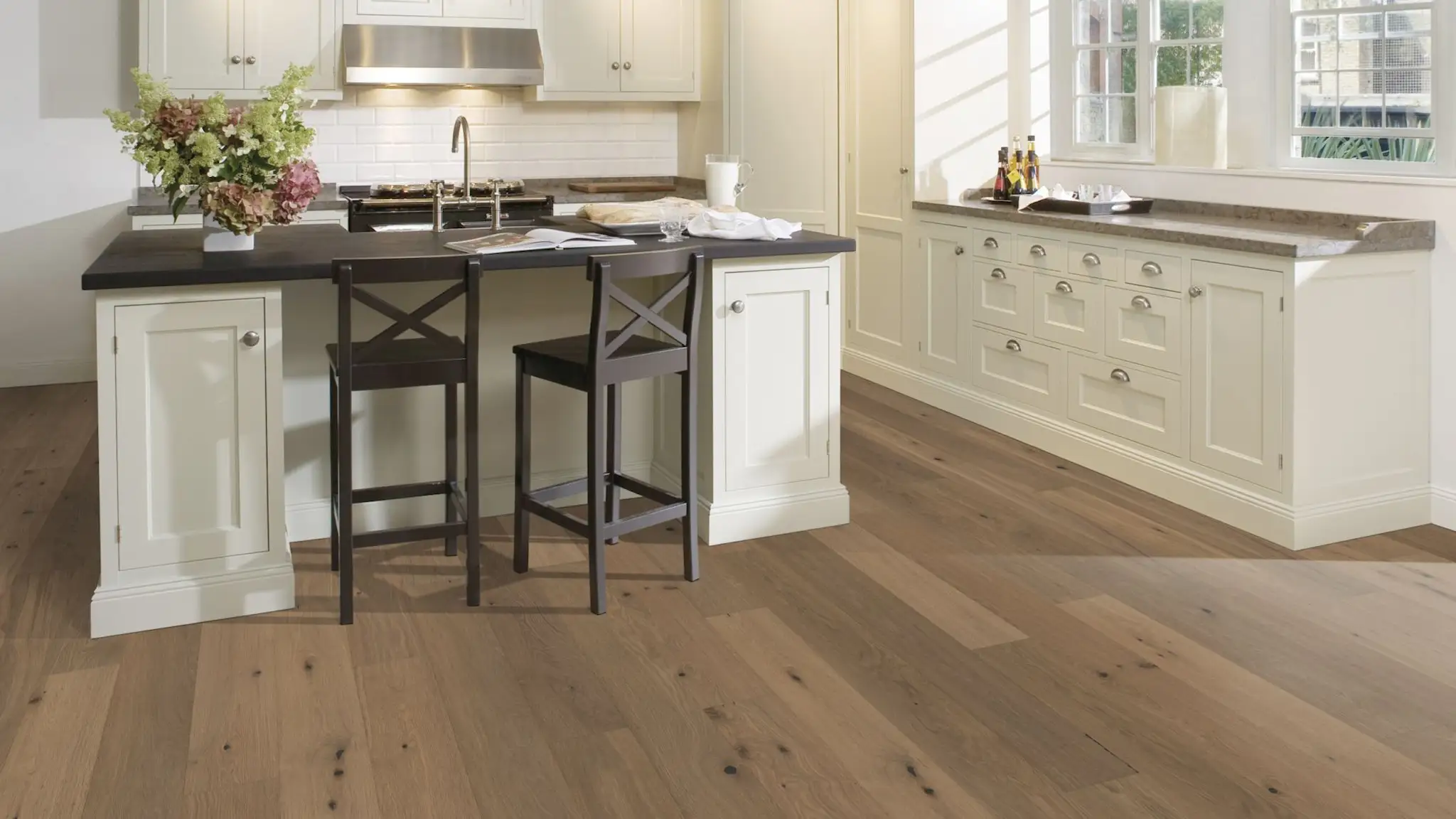 Kährs Engineered Wood Oak Piazza CD Smoked Grey - Image 2