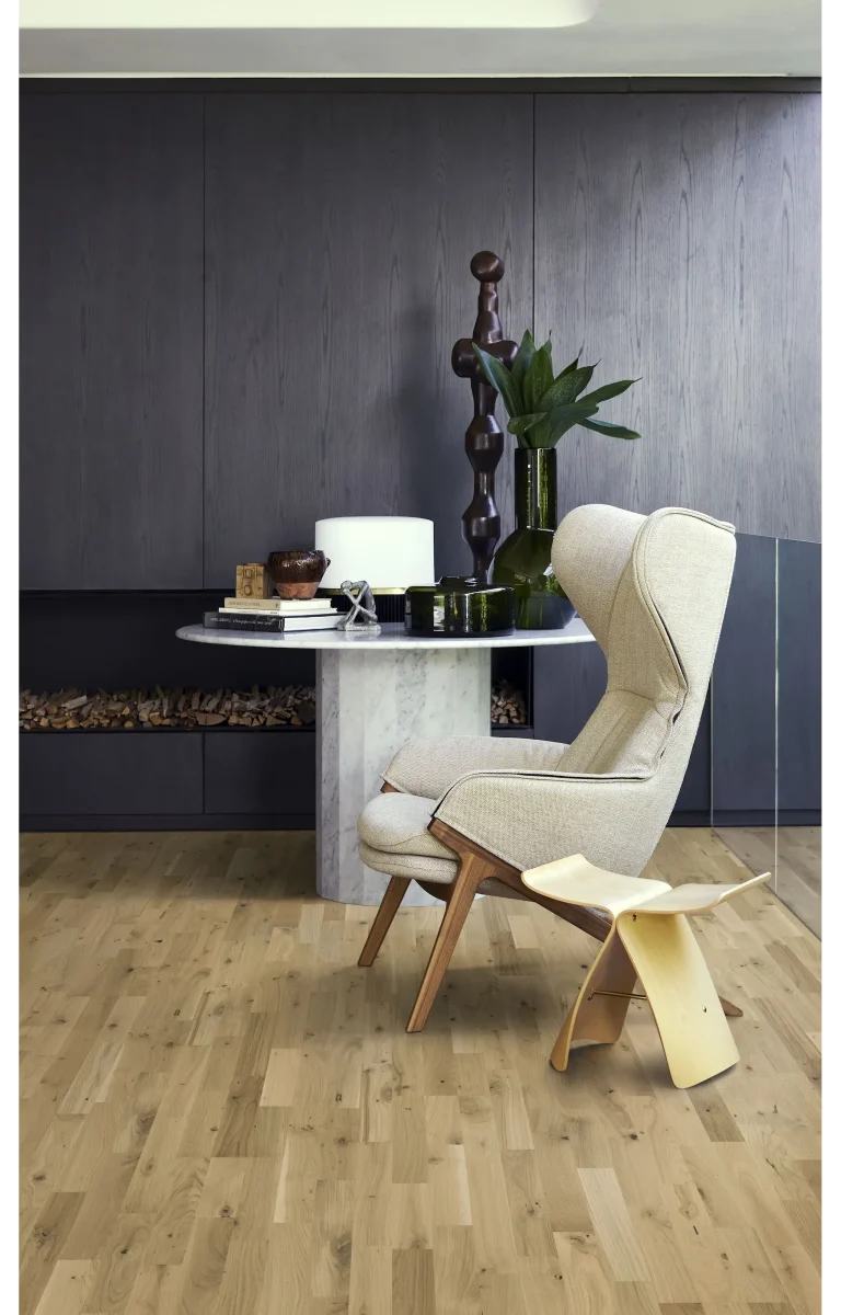 Kährs Engineered Wood Oak Urban Brown Strip