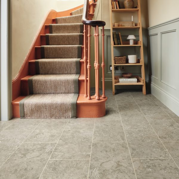 Karndean Knight Tile Gluedown Natural Limestone Karndean Knight Tile Gluedown Natural Limestone