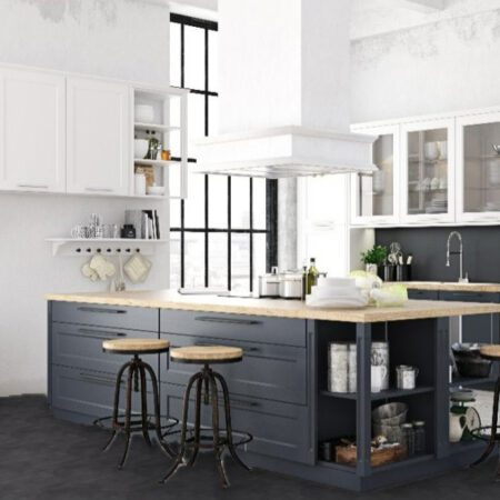 Luvanto Design Black Slate Tiles 305mm x 610mm