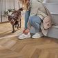 Luvanto Design Summer Oak Chevron Flooring