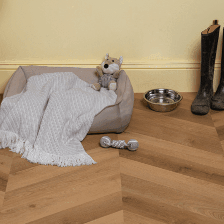 Luvanto Premium Design Chelsea Oak Chevron Flooring
