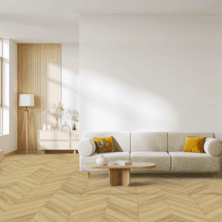 Luvanto Premium Design Norfolk Oak Chevron Flooring