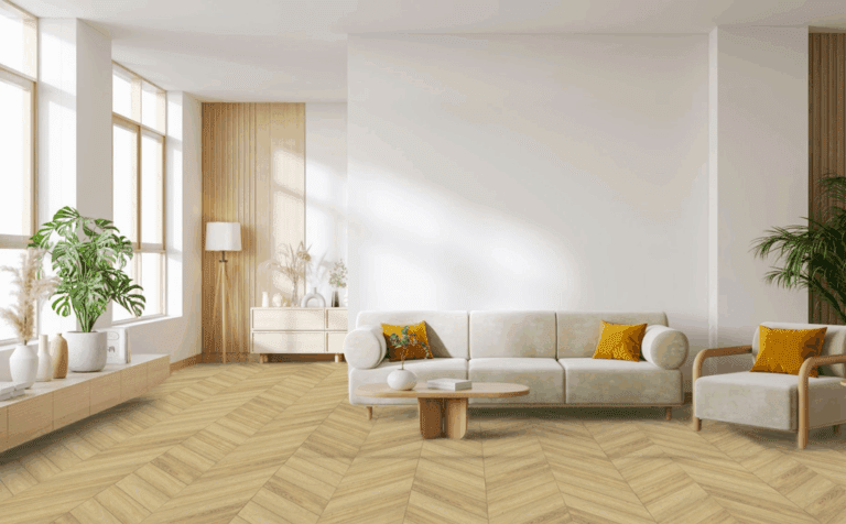 Luvanto Premium Design Norfolk Oak Chevron Flooring