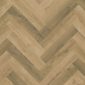 Quick-step Impressive Design Herringbone - Charred oak - plank1
