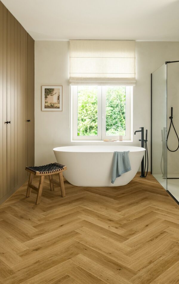 Quick-step Impressive Design Herringbone - Cinnamon Oak Quick-step Impressive Design Herringbone - Cinnamon Oak
