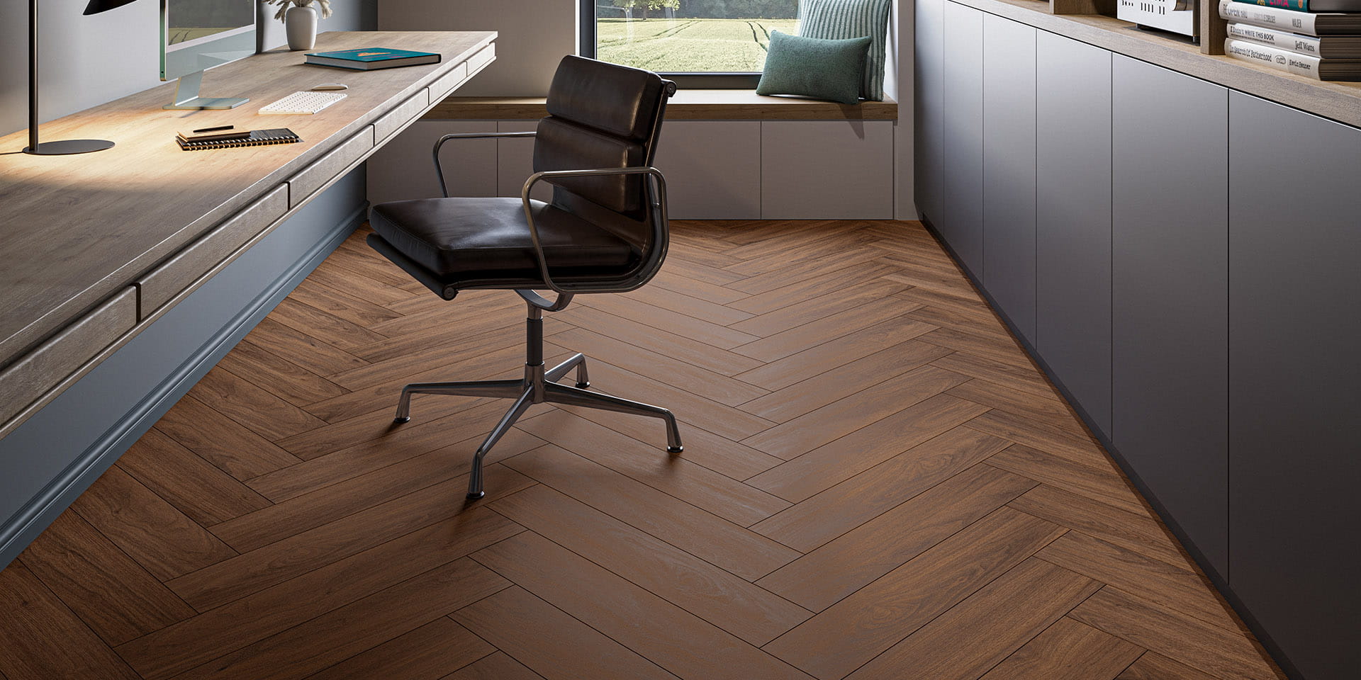 Invictus Ultimus Bella Noce Herringbone ? Walnut