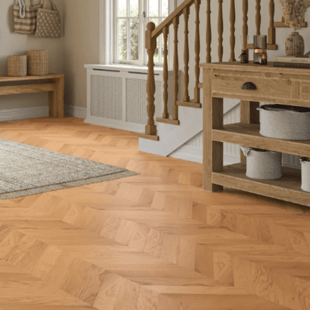 Montique Fontainebleau Chevron Saddleworth Engineered Wood