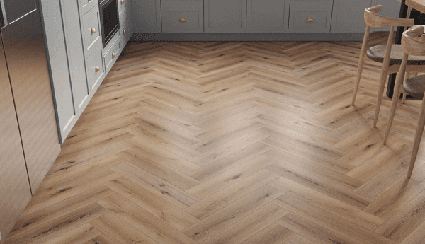 Montique Click 5 Herringbone Camber Oak Luxury Vinyl Tile 2 Montique Click 5 Herringbone Camber Oak Luxury Vinyl Tile 2