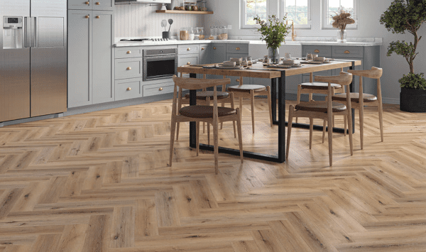 Montique Click 5 Herringbone Camber Oak Luxury Vinyl Tile
