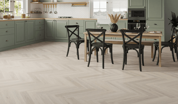 Montique Click 5 Herringbone Compton Oak Luxury Vinyl Tile