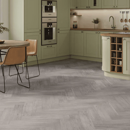Montique Amazon Click Herringbone Sennen Oak Luxury Vinyl Tile