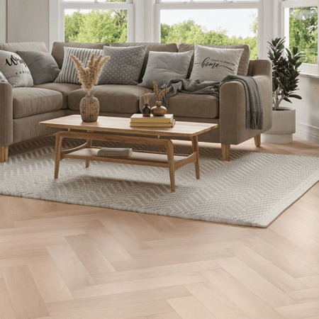 Montique Amazon Click Herringbone Sherburn Oak Luxury Vinyl Tile