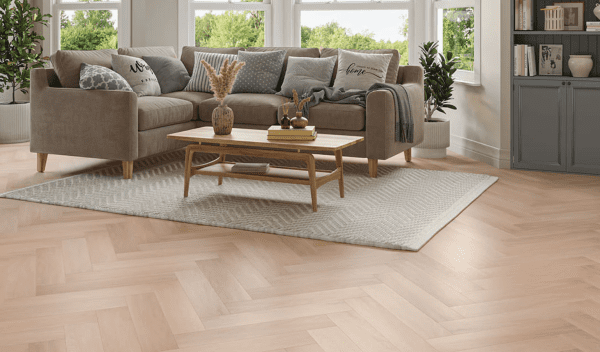 Montique Click 5 Herringbone Sherburn Oak Luxury Vinyl Tile