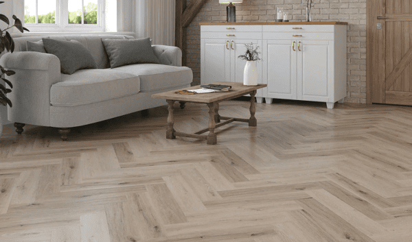 Montique Click 5 Herringbone Studland Oak Luxury Vinyl Tile Montique Click 5 Herringbone Studland Oak Luxury Vinyl Tile