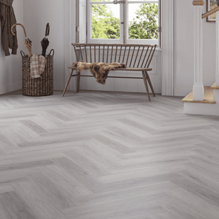Montique Daintree Click Herringbone Kynance Oak Luxury Vinyl Tile